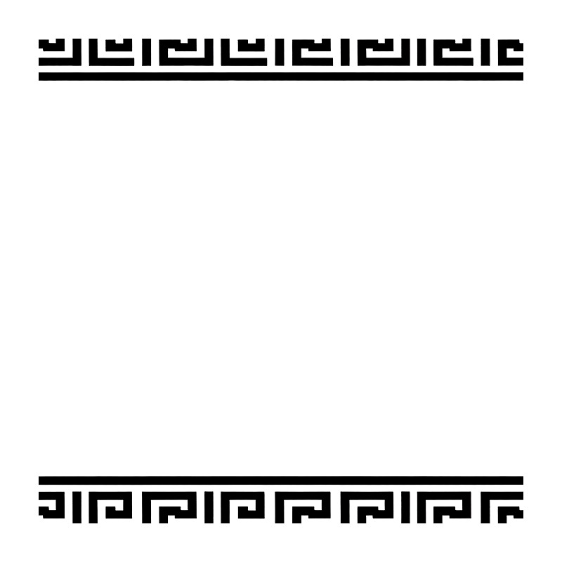 Iron On Patch - Folk Motif Heat Transfer Vinyl HTV