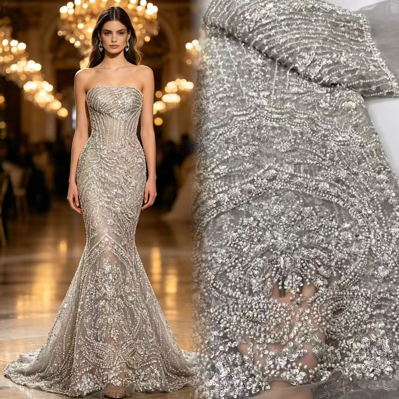Sewing Net - Luxury French Tulle Net Lace with