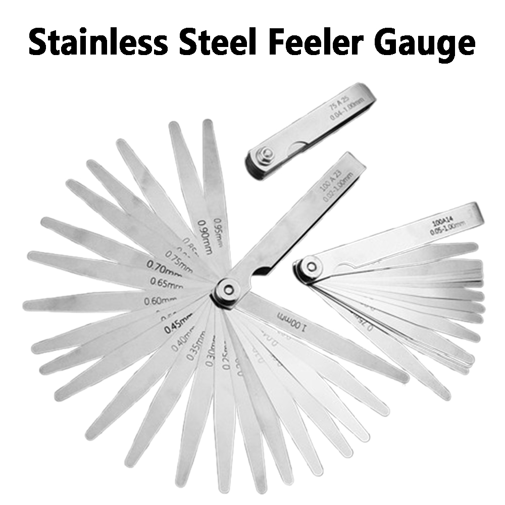 1Pcs10-32 Blades Feeler Gauge  - Seam Gauge Metal 评论和价格