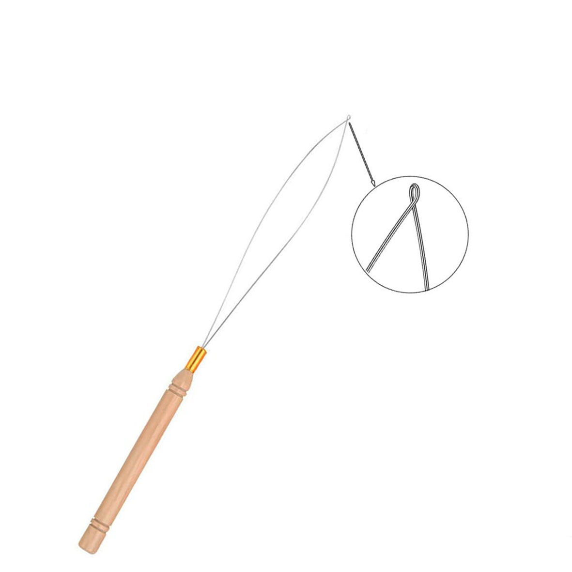 Hair Extensions Tool Kit - Mic - Needle Threader Tool 评论和价格