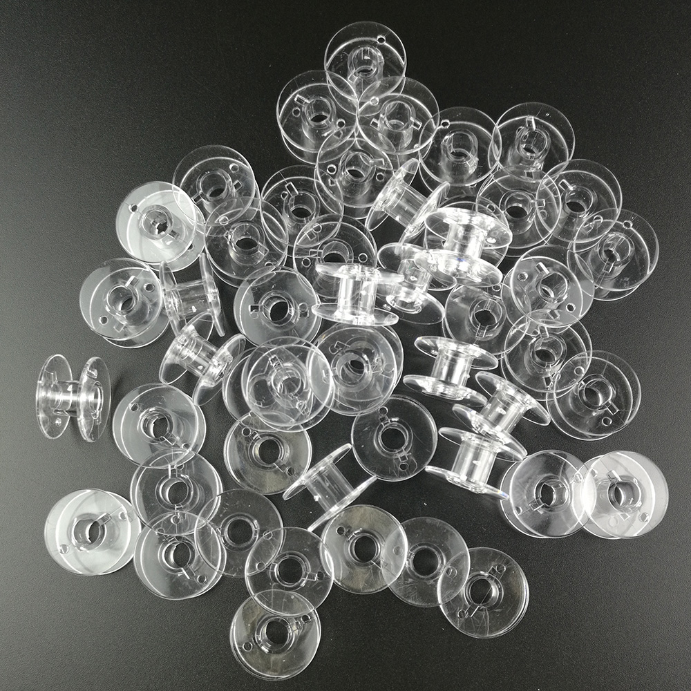 50Pcs Plastic Empty Wire Spool - Thread Bobbins Empty 评论和价格