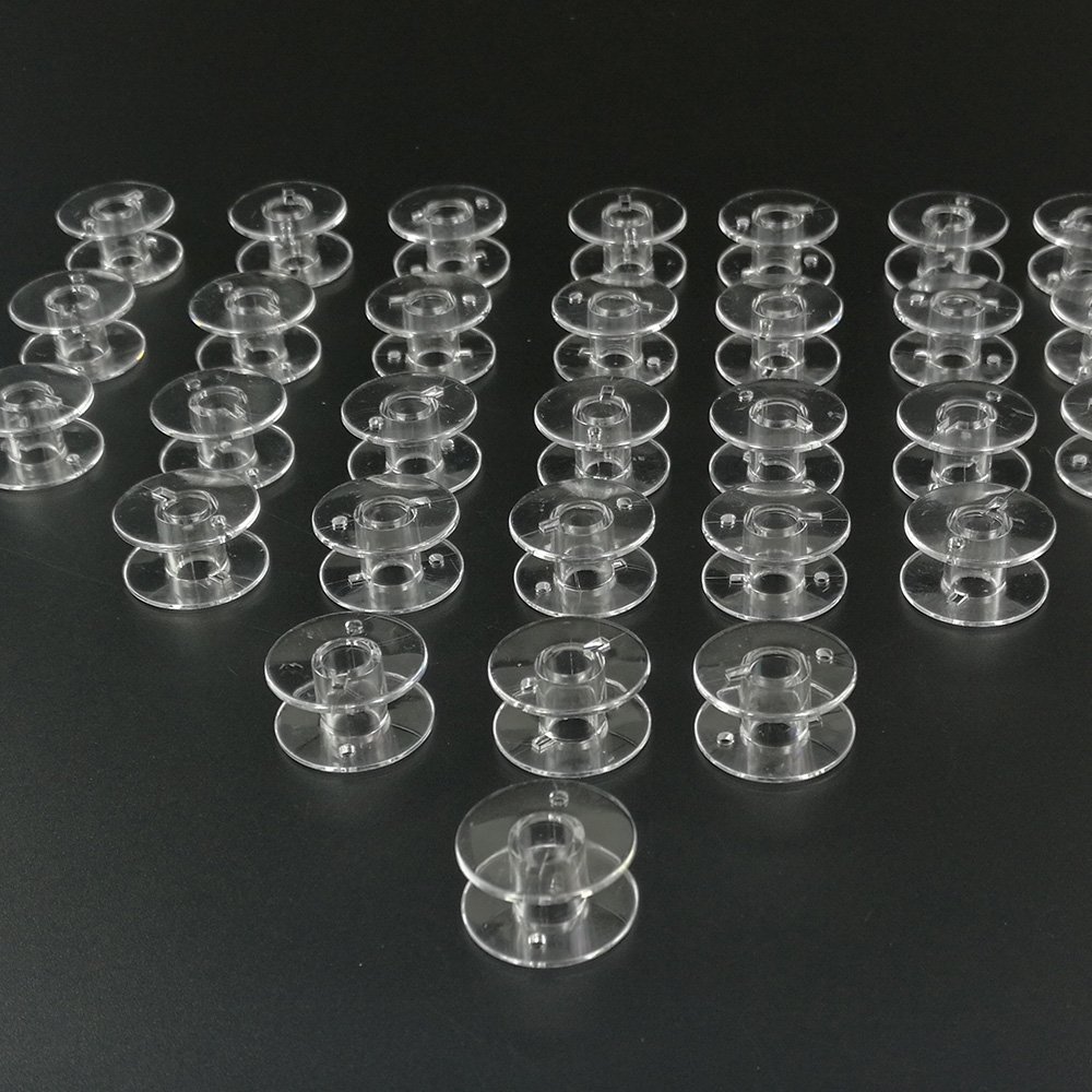 50Pcs Plastic Empty Wire Spool - Thread Bobbins Empty 评论和价格