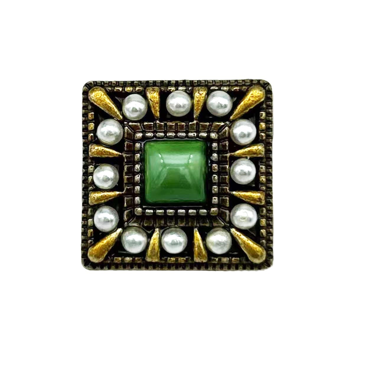 6PCS/Lot Luxury Vintage Pearl  - Button Hole Cutter 评论和价格