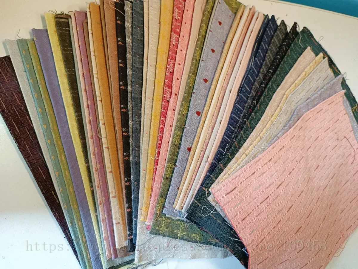 Japanese Yarn-Dyed Sewing Fabr - Sewing Tweed Fabric 评论和价格