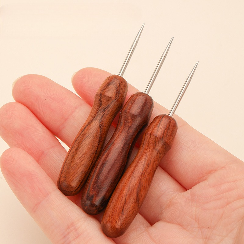 Professional Leather Wooden Ha - Textile Sewing Kit 评论和价格