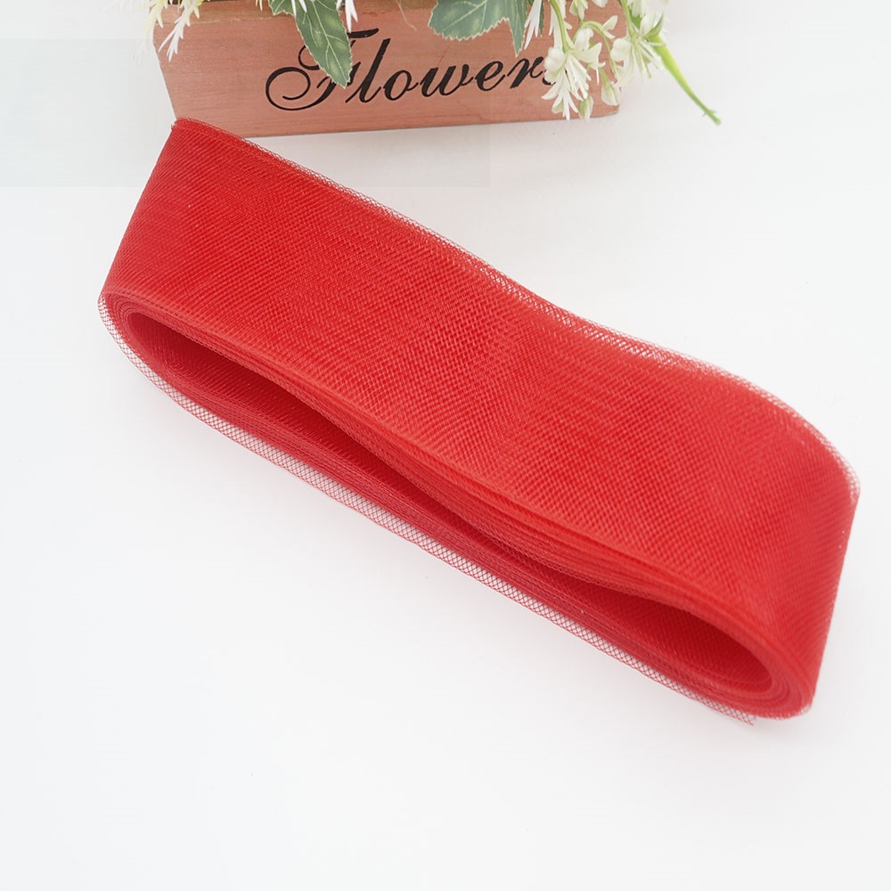50 Yards/Lot 10 cm Plain Crin  - Sewing Fabric 评论和价格