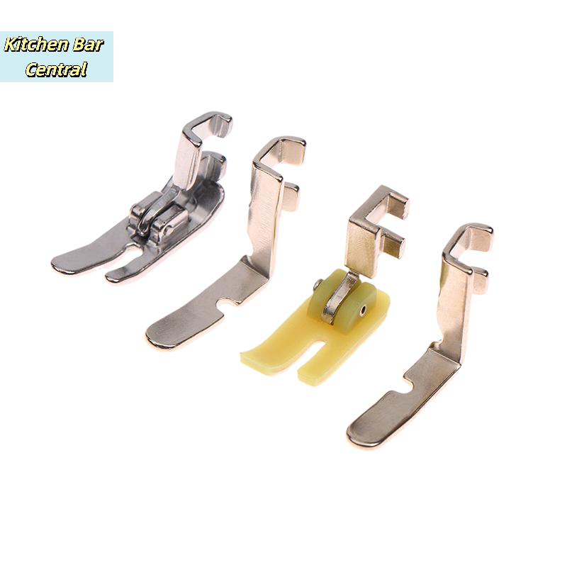 【4Pcs Old Sewing Machine Zippe - Zipper Foot Presser 评论和价格