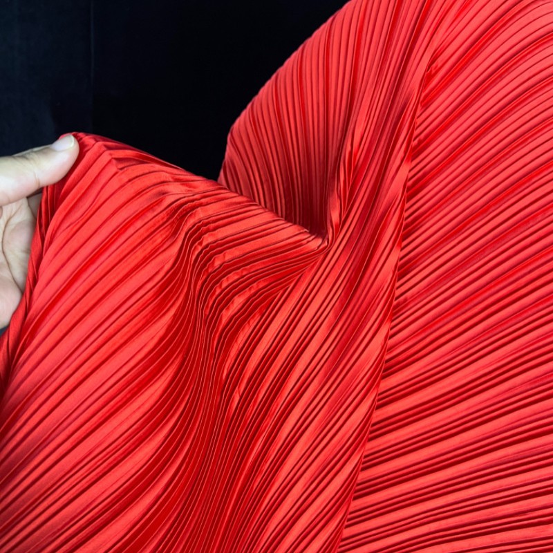 Stretch Imitation Silk Pleated - Sewing Garments 评论和价格