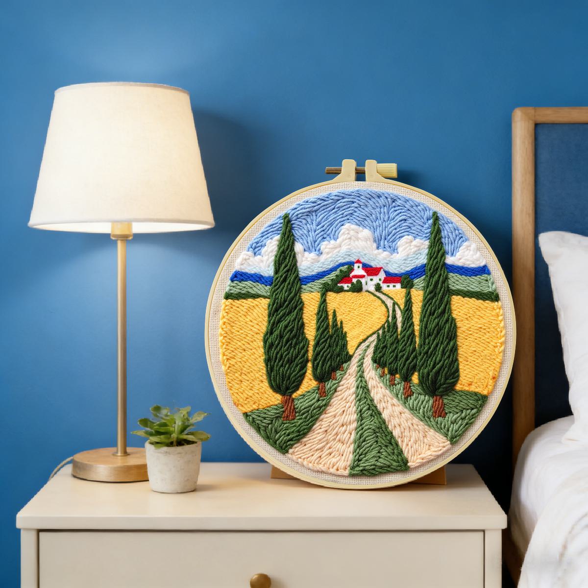 20X20CM/7.87inch Field Punch N - Sewing Textile Art 评论和价格
