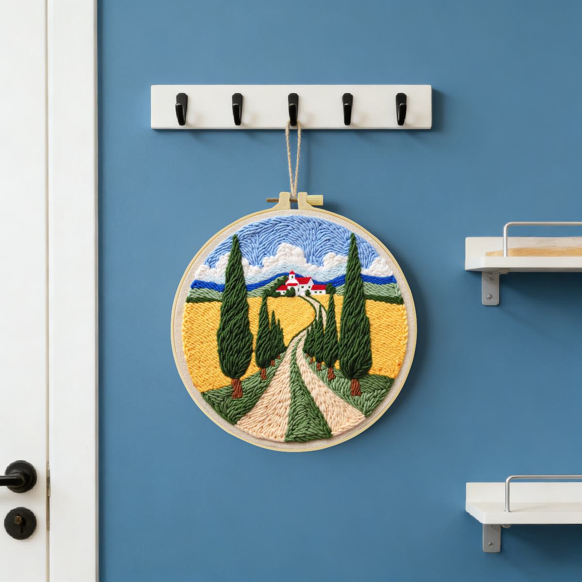 20X20CM/7.87inch Field Punch N - Sewing Textile Art 评论和价格