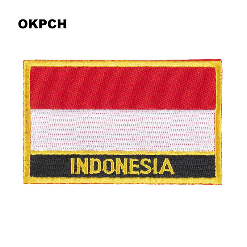 Indonesia Flag Embroidery Patc - Sewing Indonesia 评论和价格