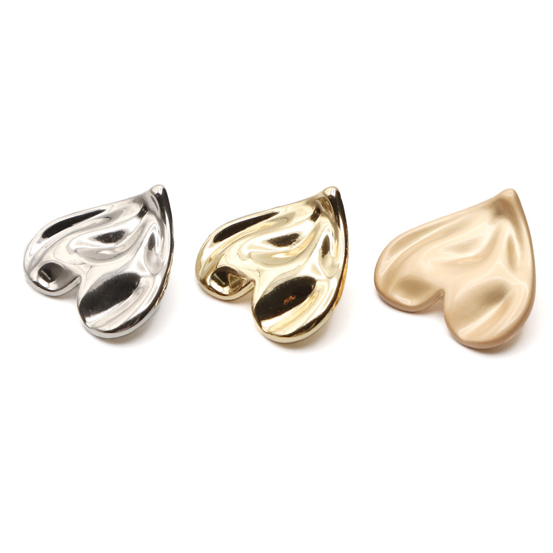 10pcs Minimalist Heart-Shaped  - Button Hole Cutter 评论和价格