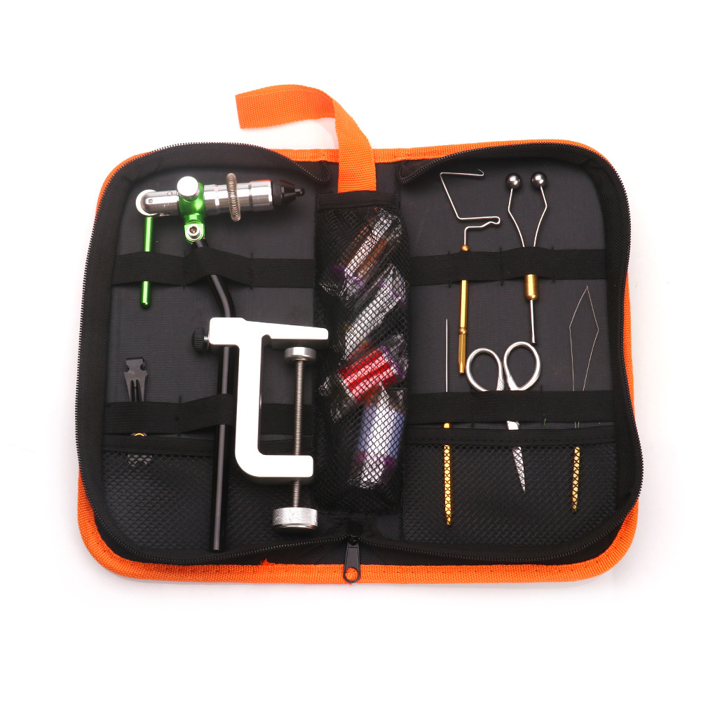 Fly Tying Tools Kit with Fly T - Needle Threader Tool 评论和价格