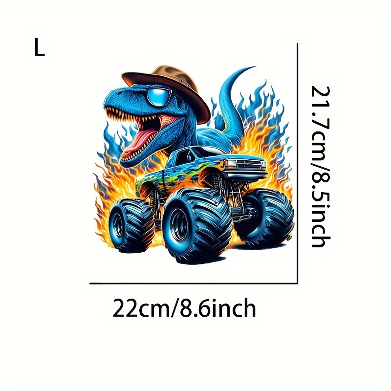 Dragon Hunter Monster Truck He - Iron On Patch 评论和价格
