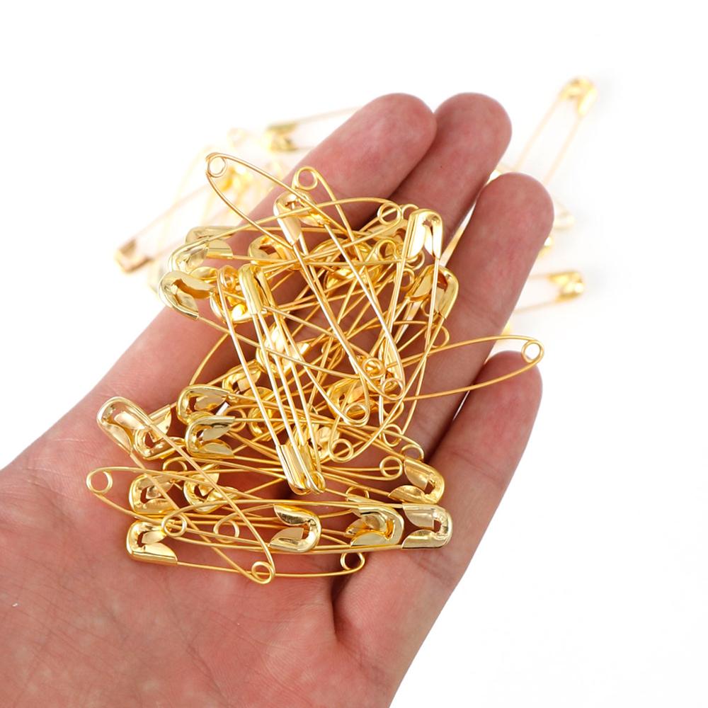 100pcs 22/28/38/45/54mm Silver - Textile Sewing Kit 评论和价格