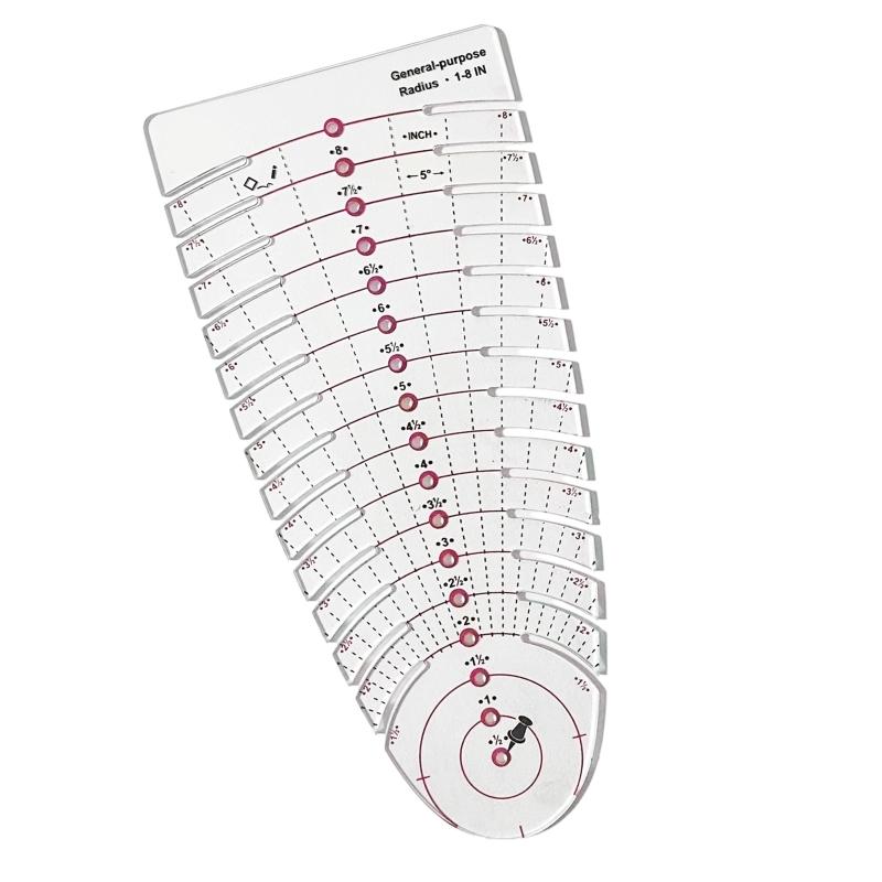 39BB Clear Scale Acrylic Measu - Sewing Textile Art 评论和价格