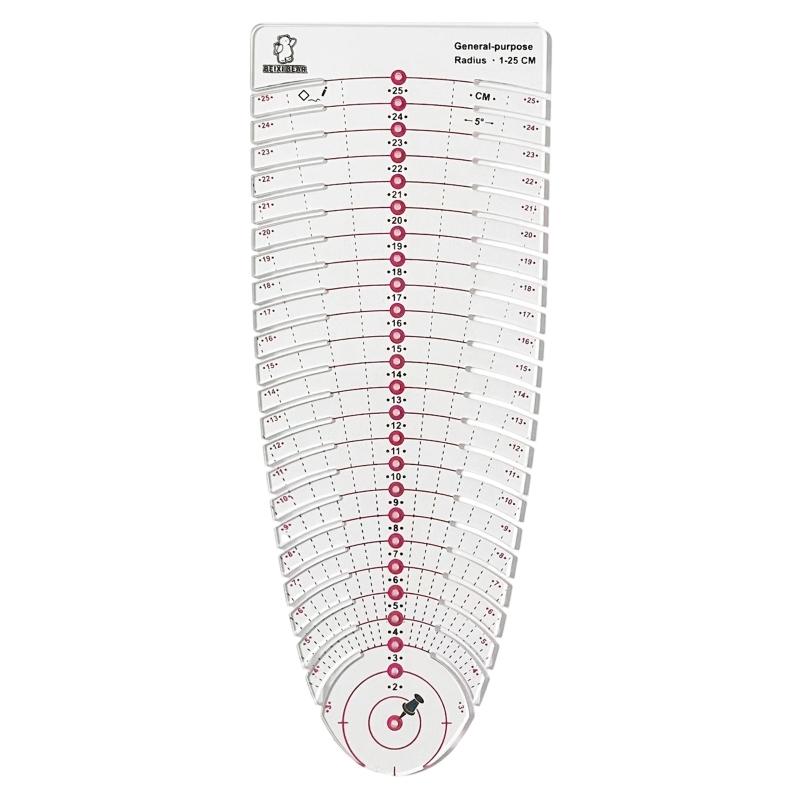 39BB Clear Scale Acrylic Measu - Sewing Textile Art 评论和价格