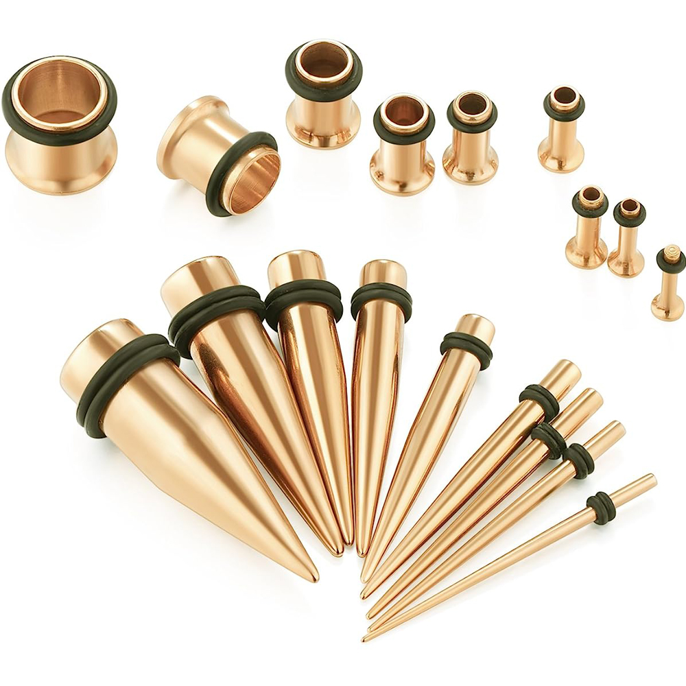 9Pairs Stainless Steel Gold Co - Seam Gauge Metal 评论和价格