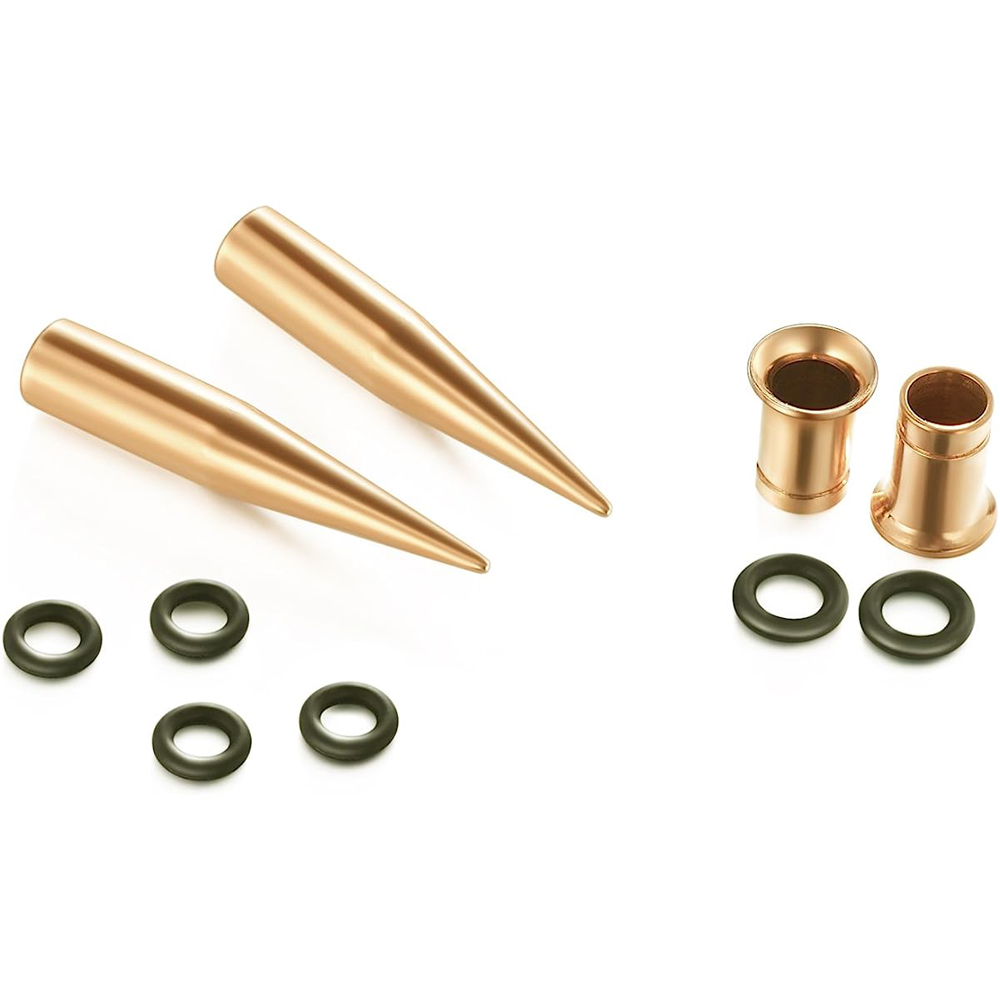 9Pairs Stainless Steel Gold Co - Seam Gauge Metal 评论和价格