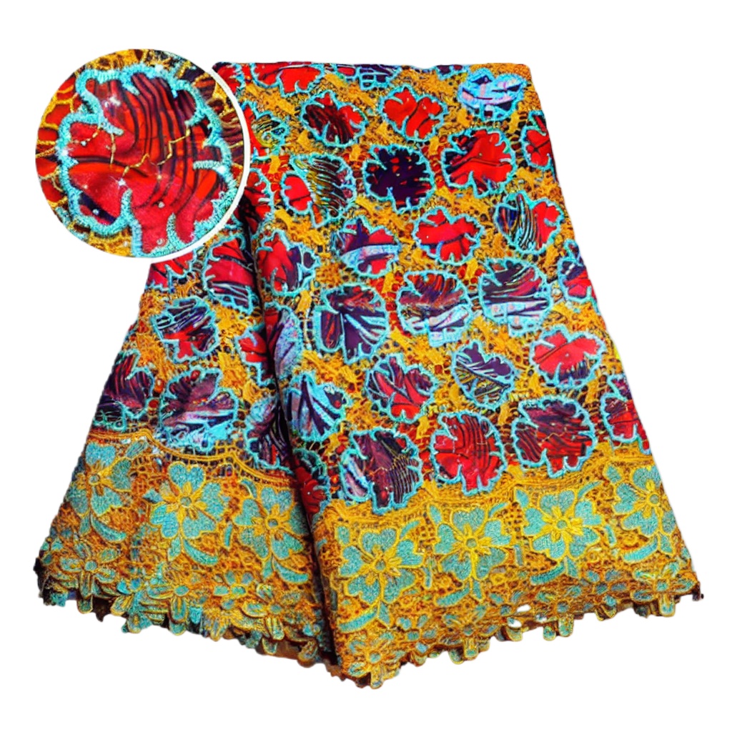 100% Cotton African Glitter Wa - Sewing Batik 评论和价格
