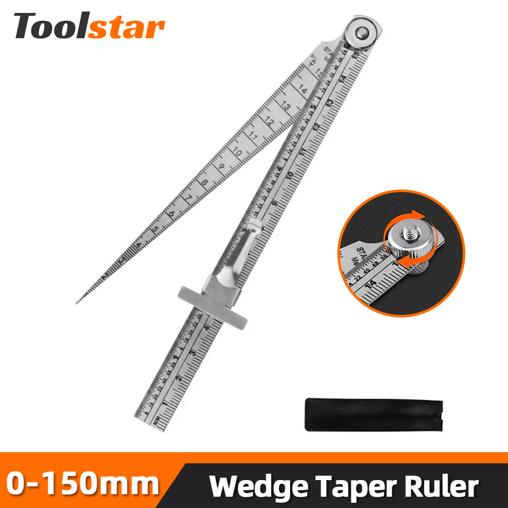 Toolstar Wedge Taper Ruler Sta - Seam Gauge Metal 评论和价格