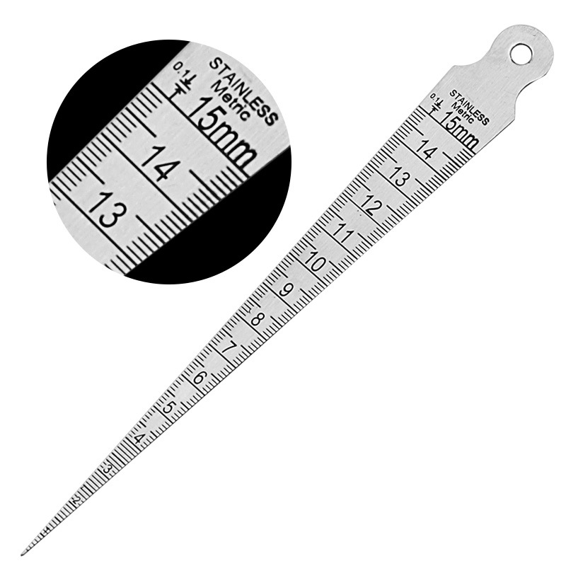 Toolstar Wedge Taper Ruler Sta - Seam Gauge Metal 评论和价格