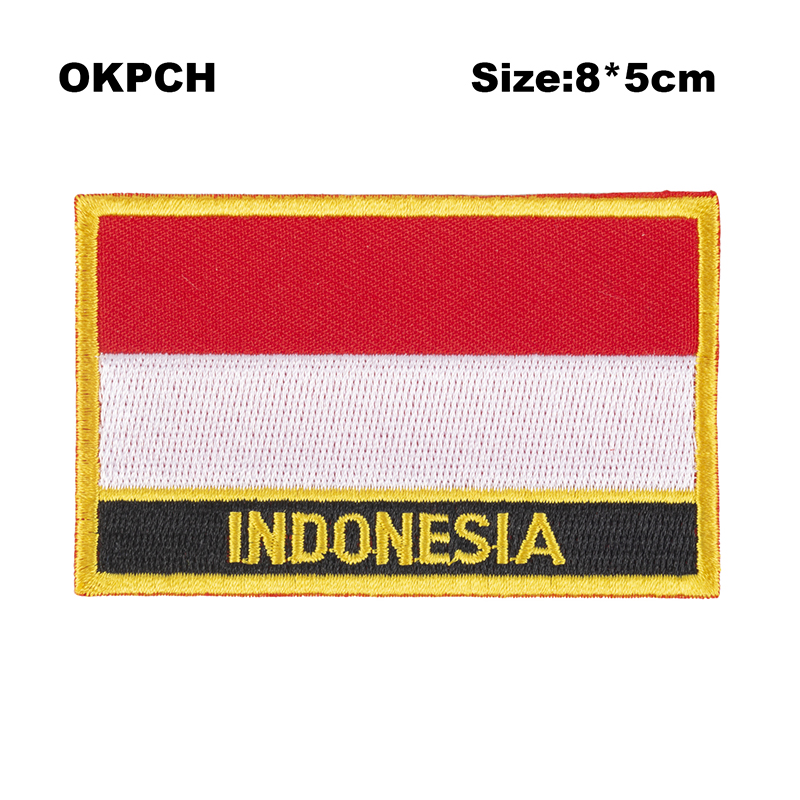 Indonesia  Flag Embroidery Pat - Sewing Indonesia 评论和价格
