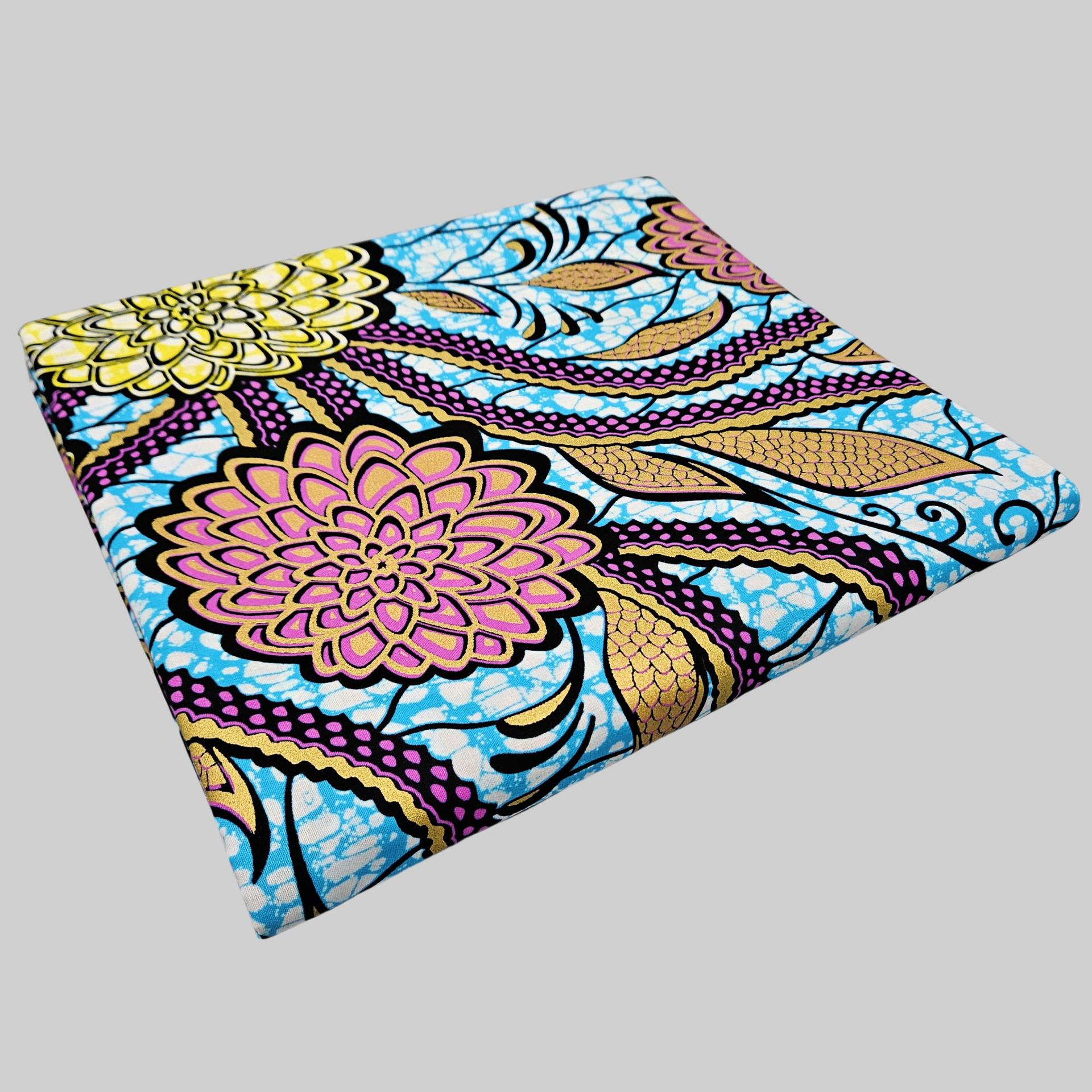 46Inch Wide 6Yards Long Floral - Sewing Batik 评论和价格