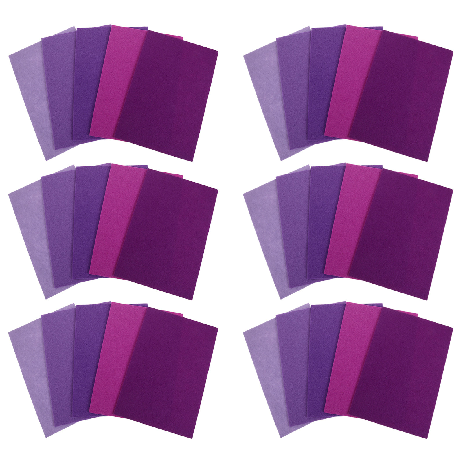 30Pcs Felt Sheets Nonwoven 1.5 - Sewing Textile Art 评论和价格