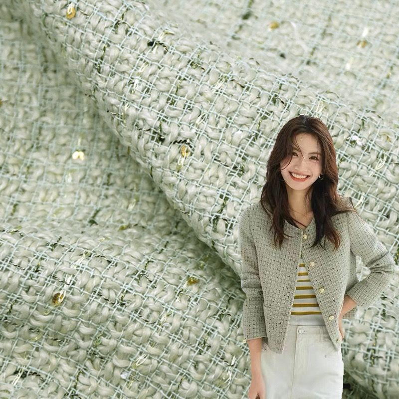 Tweed Fabric Per Meter for Coa - Sewing Tweed Fabric 评论和价格
