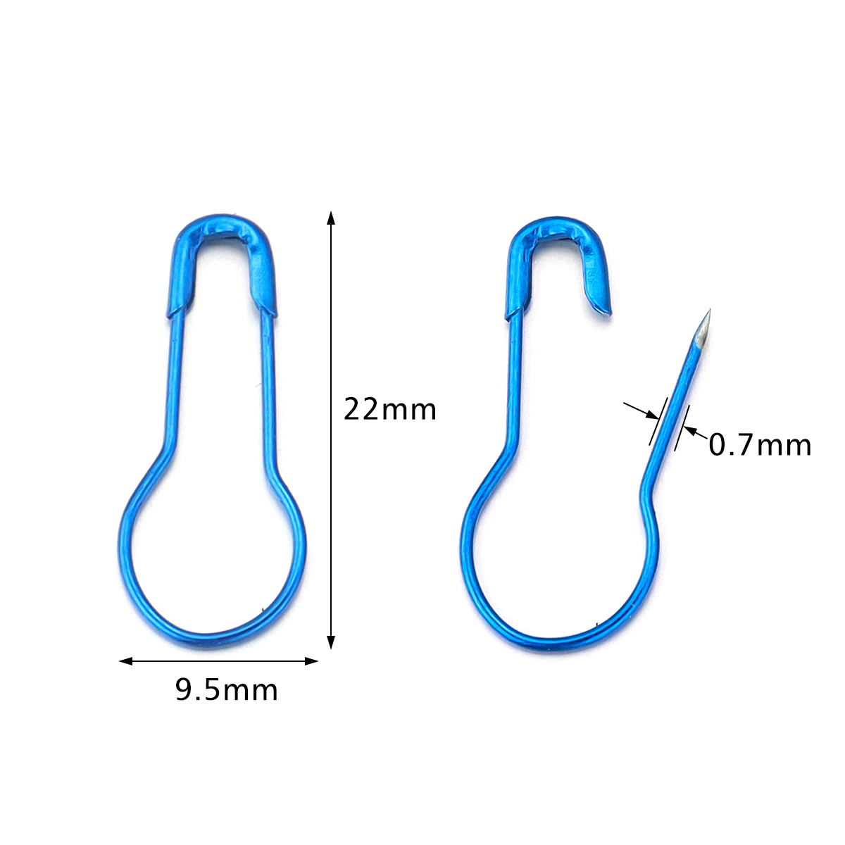 200pcs 22mm Metal Iron Colorfu - Sewing Knit 评论和价格