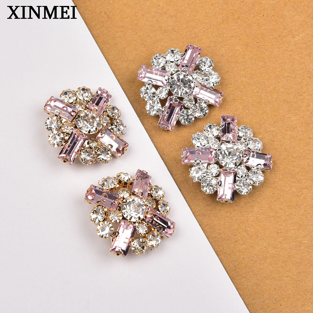 5Pcs 28mm Flower Rhinestone Sh - Button Hole Cutter 评论和价格