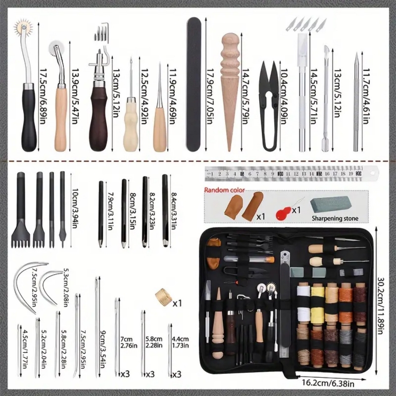 Shoe Leather Sewing Kit with A - Sewing Thread Production 评论和价格