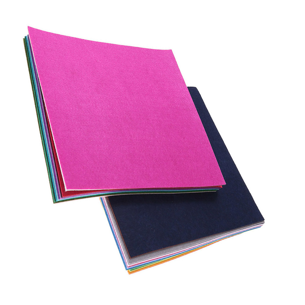 40Pcs Colorful Nonwoven Fabric - Sewing Textile Art 评论和价格