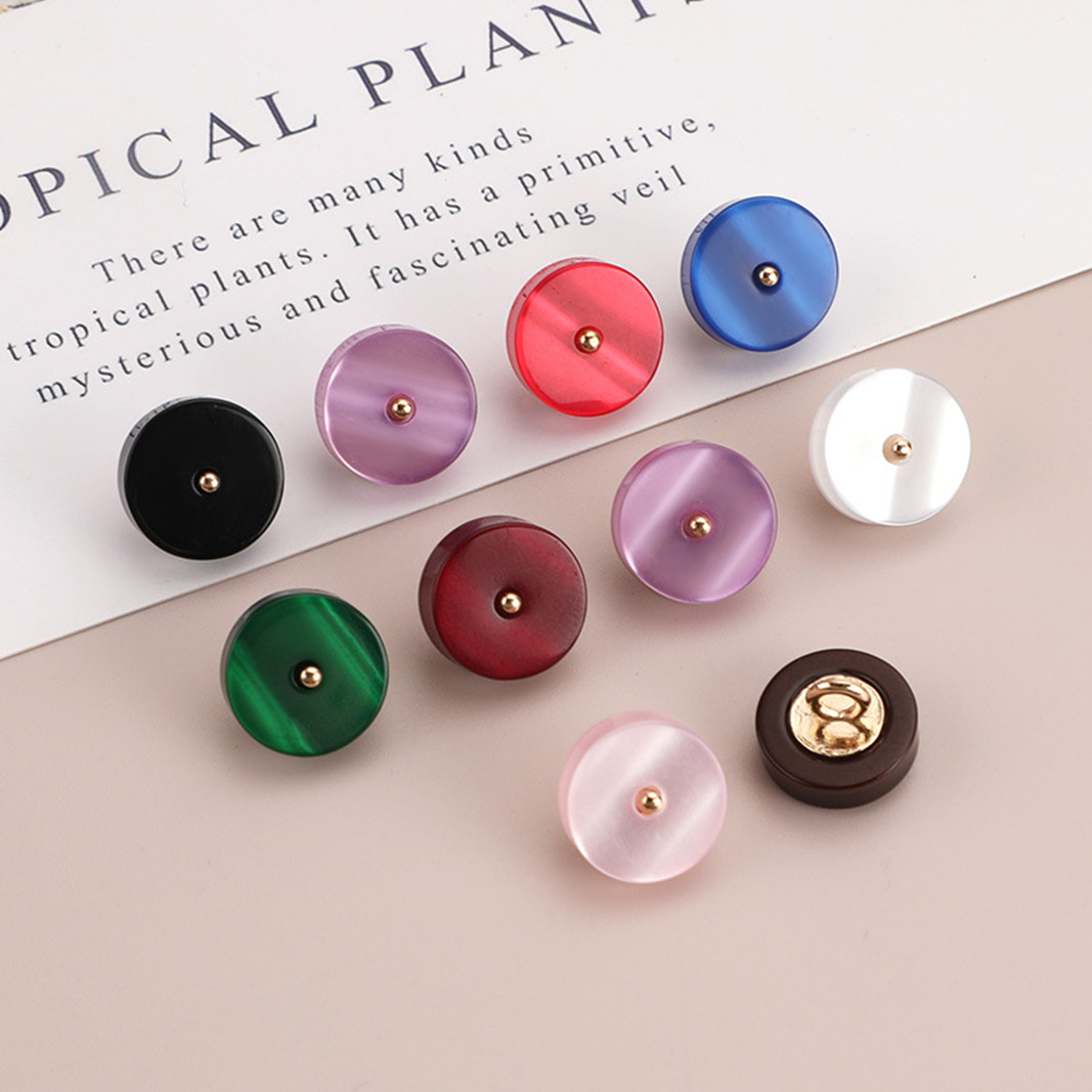 20PCS Of Colourful Resin Metal - Button Hole Cutter 评论和价格