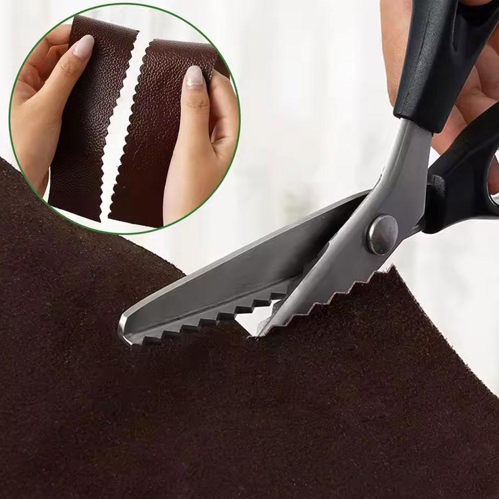 Stainless Steel Pinking Scisso - Sewing Zigzag 评论和价格