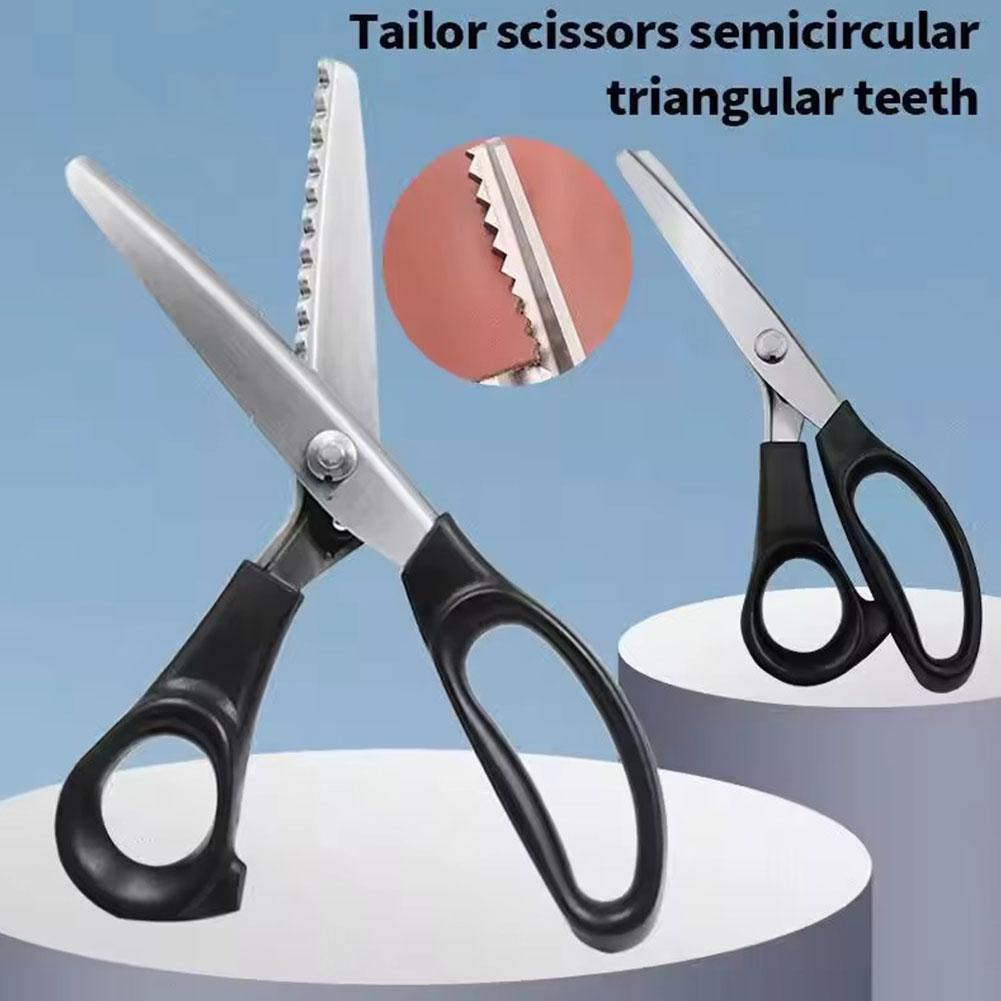 Stainless Steel Pinking Scisso - Sewing Zigzag 评论和价格