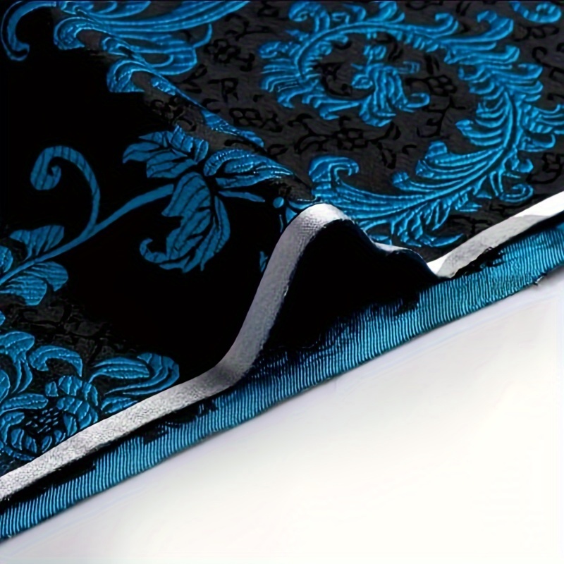 3D Blue Phoenix Tail Brocade F - Sewing Garments 评论和价格