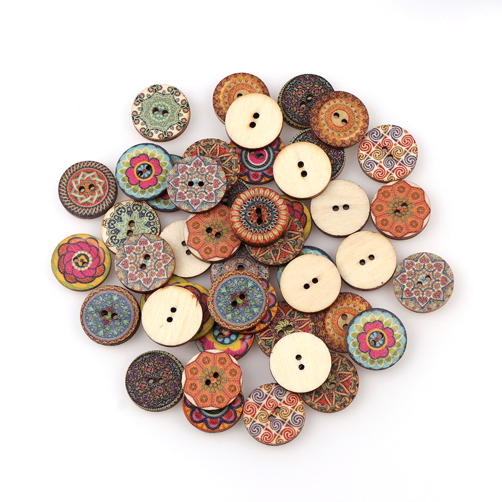 50/100pcs Vintage Series Woode - Textile Sewing Patterns 评论和价格