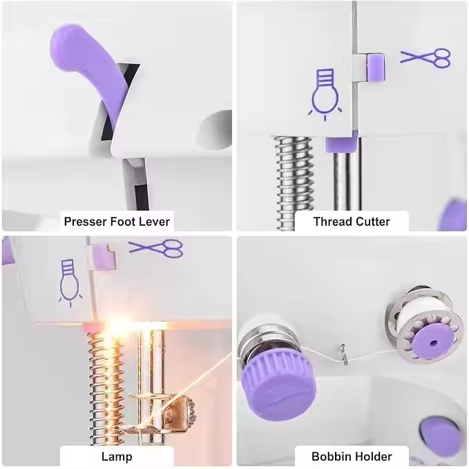 Mini Electric Domestic Home Us - Textile Sewing Factory 评论和价格