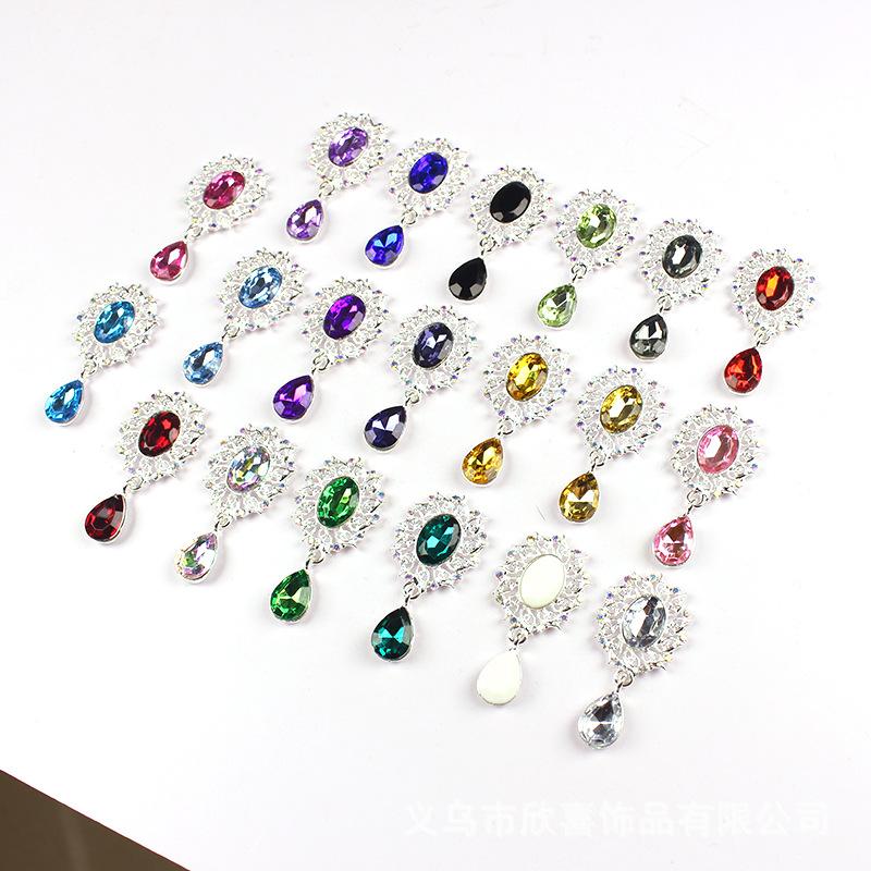 5Pcs Water Droplets Brooch Acc - Sewing Garments 评论和价格