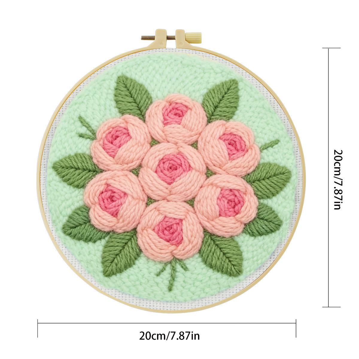 20X20CM/7.87inch Flower Punch  - Sewing Textile Art 评论和价格
